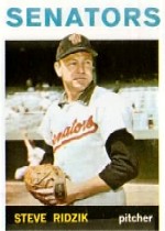 1964 Topps Baseball Cards      092      Steve Ridzik